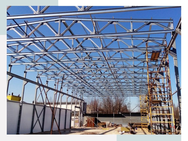 Строительство цехов в Фрязино от 623 руб. под ключ