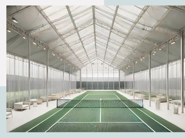 Строительство теннисных кортов в Фрязино