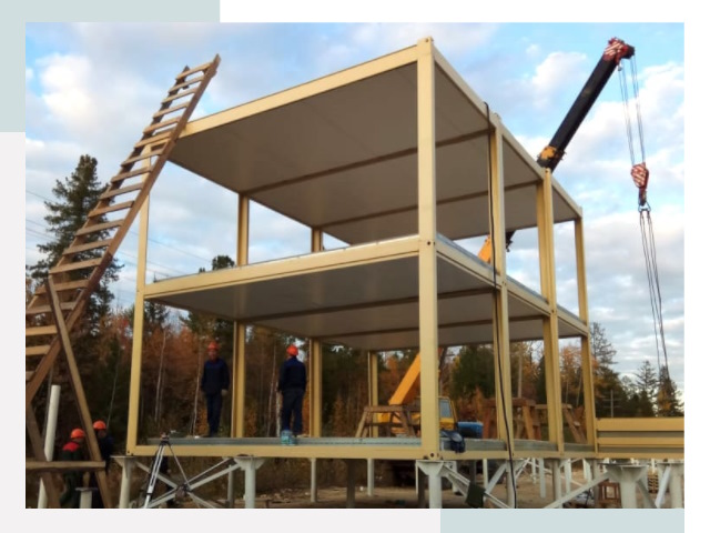 Строительство модульных здания Фрязино