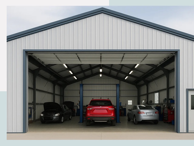 Ангары из сэндвич панелей от 623 руб. в Фрязино