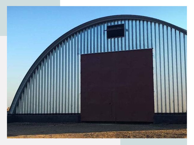 Бескаркасные ангары в Фрязино