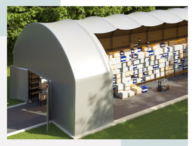 Тентовые ангары в Фрязино