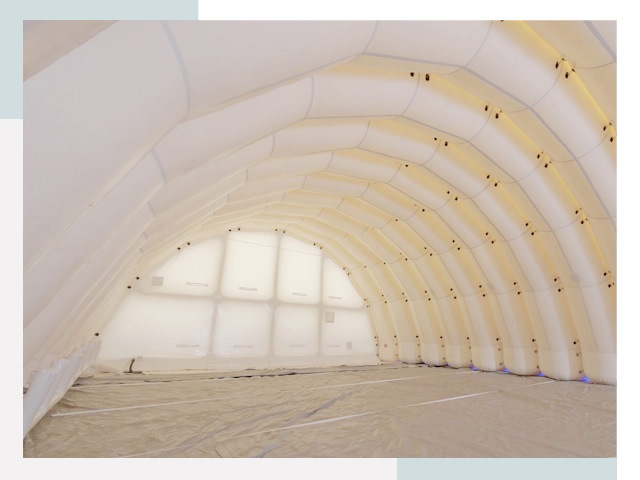 Пневмокаркасные ангары в Фрязино