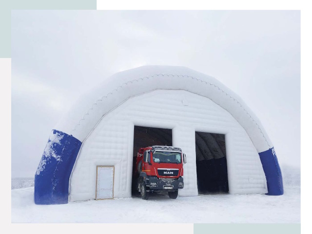 Мобильные ангары в Фрязино