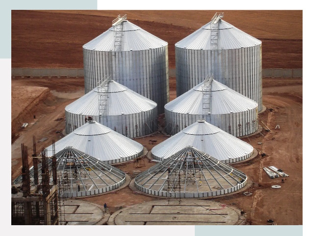 Строительство зерновых силосов в Фрязино