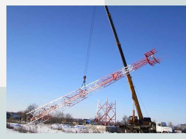 Строительство башен связи в Фрязино от 623 руб.