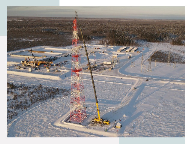 Мачты связи в Фрязино