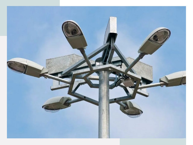 Монтаж осветительных мачт в Фрязино