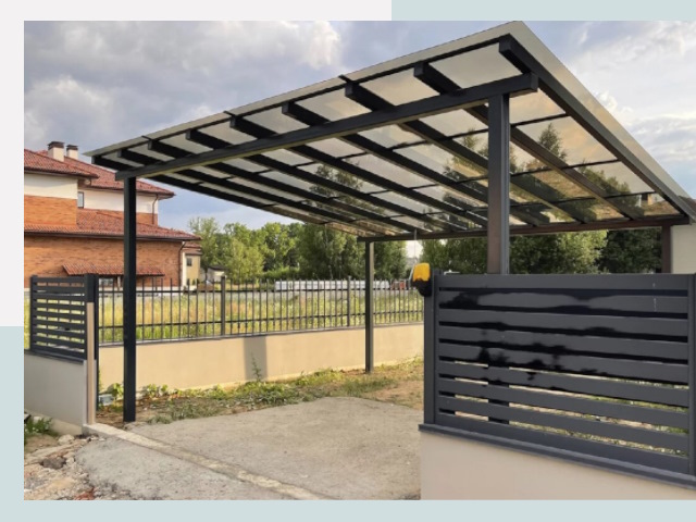 Металлические навесы в Фрязино от 623 руб. за м²