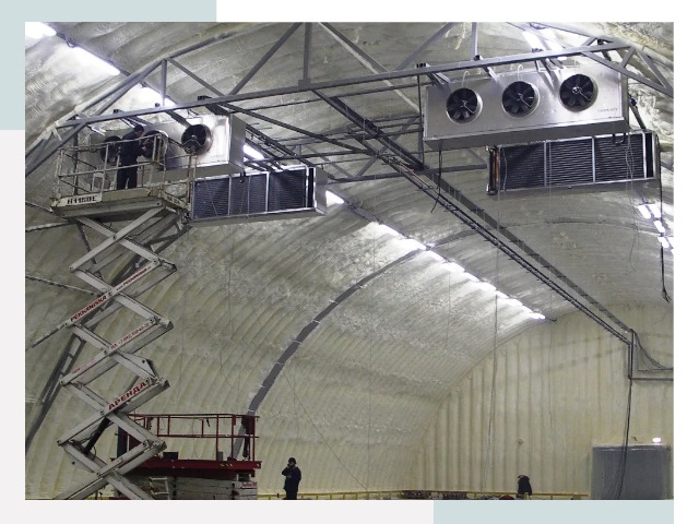Оснащение ангаров в Фрязино