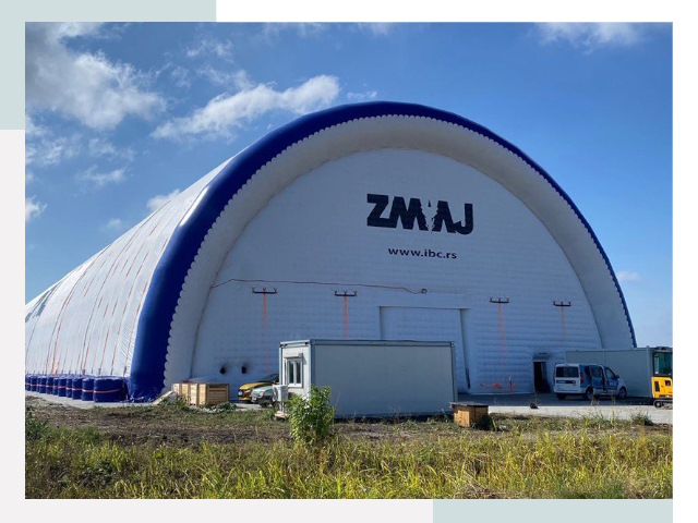 Брендирование ангаров в Фрязино