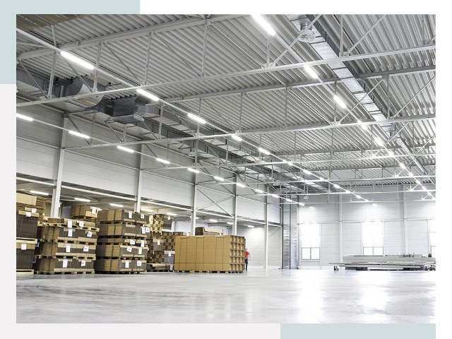 Освещение ангаров в Фрязино