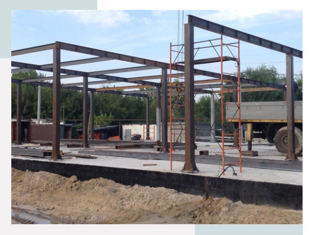 Фундамент для ангаров в Фрязино