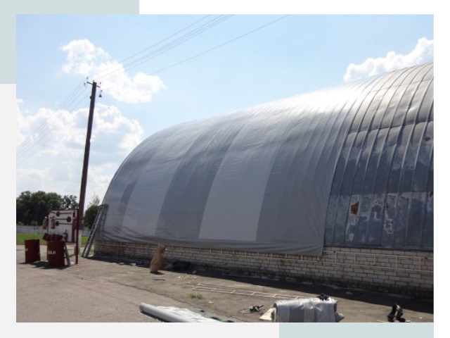 Ремонт ангаров в Фрязино