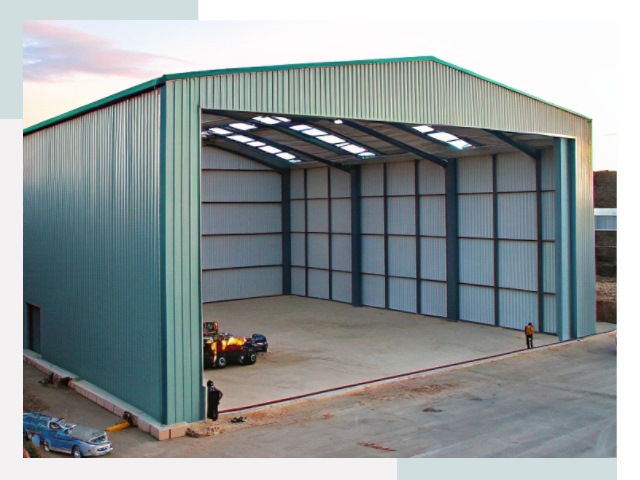 Строительство ангаров в Фрязино